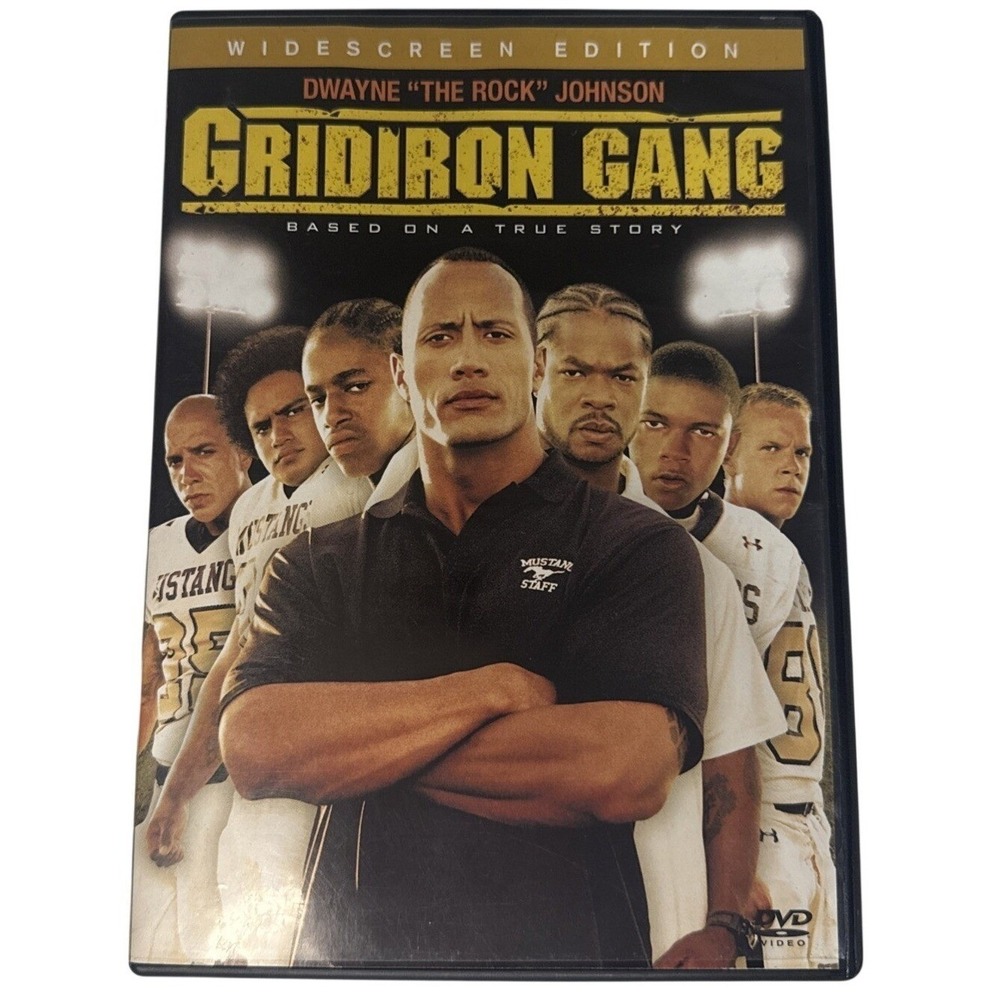 Gridiron Gang (DVD, 2006) Dwayne "The Rock" Johnson Based On A True Story